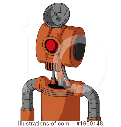 Royalty-Free (RF) Robot Clipart Illustration by Leo Blanchette - Stock Sample #1650148