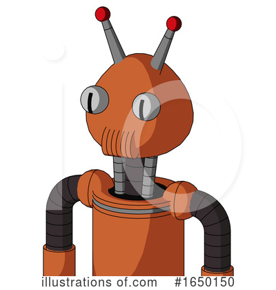 Royalty-Free (RF) Robot Clipart Illustration by Leo Blanchette - Stock Sample #1650150