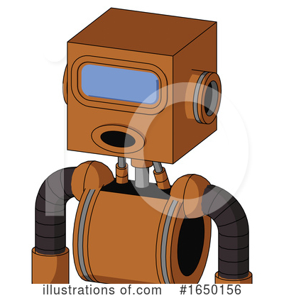 Royalty-Free (RF) Robot Clipart Illustration by Leo Blanchette - Stock Sample #1650156