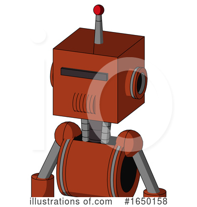 Royalty-Free (RF) Robot Clipart Illustration by Leo Blanchette - Stock Sample #1650158