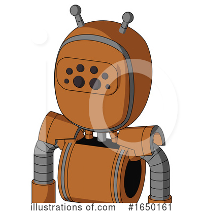 Royalty-Free (RF) Robot Clipart Illustration by Leo Blanchette - Stock Sample #1650161