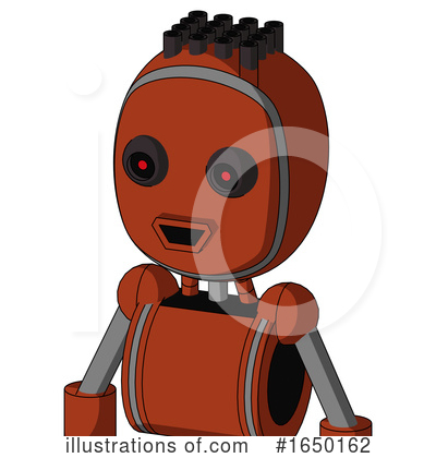 Royalty-Free (RF) Robot Clipart Illustration by Leo Blanchette - Stock Sample #1650162
