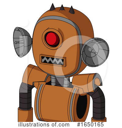 Royalty-Free (RF) Robot Clipart Illustration by Leo Blanchette - Stock Sample #1650165
