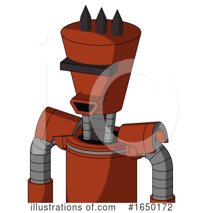 Royalty-Free (RF) Robot Clipart Illustration by Leo Blanchette - Stock Sample #1650172