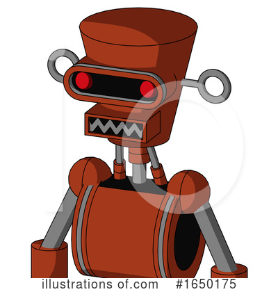 Royalty-Free (RF) Robot Clipart Illustration by Leo Blanchette - Stock Sample #1650175