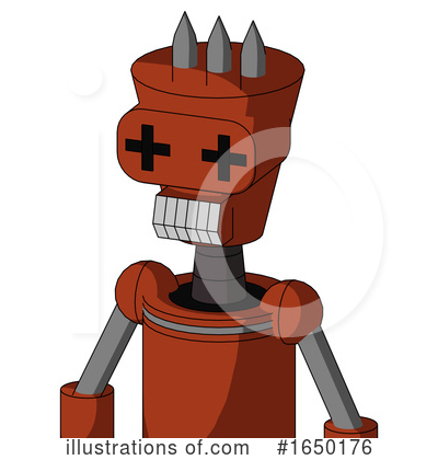 Royalty-Free (RF) Robot Clipart Illustration by Leo Blanchette - Stock Sample #1650176