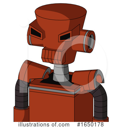 Royalty-Free (RF) Robot Clipart Illustration by Leo Blanchette - Stock Sample #1650178