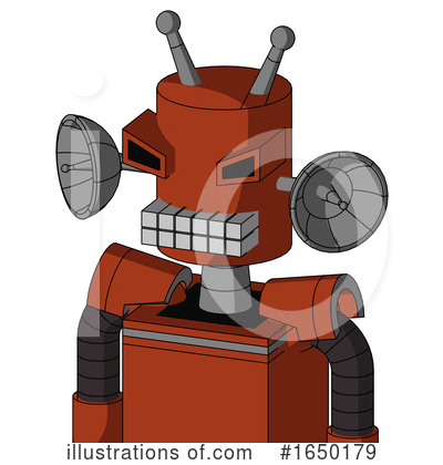Royalty-Free (RF) Robot Clipart Illustration by Leo Blanchette - Stock Sample #1650179