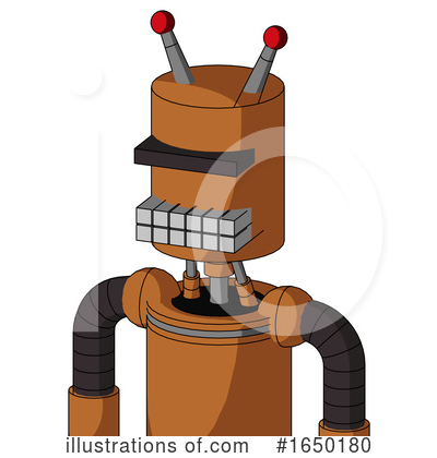 Royalty-Free (RF) Robot Clipart Illustration by Leo Blanchette - Stock Sample #1650180