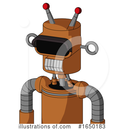 Royalty-Free (RF) Robot Clipart Illustration by Leo Blanchette - Stock Sample #1650183