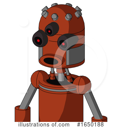 Royalty-Free (RF) Robot Clipart Illustration by Leo Blanchette - Stock Sample #1650188