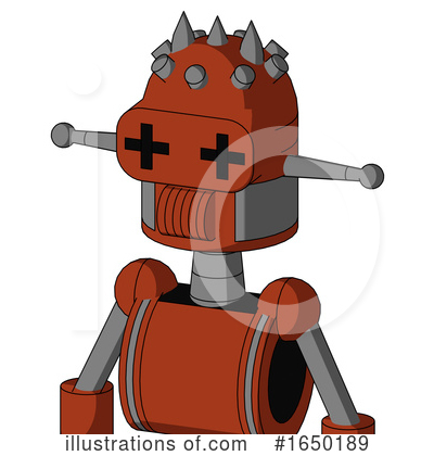 Royalty-Free (RF) Robot Clipart Illustration by Leo Blanchette - Stock Sample #1650189