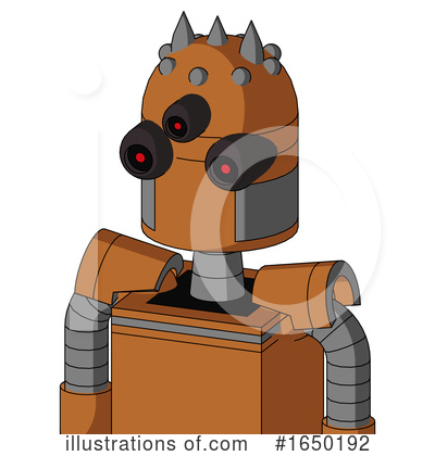Royalty-Free (RF) Robot Clipart Illustration by Leo Blanchette - Stock Sample #1650192