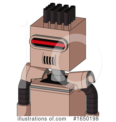 Royalty-Free (RF) Robot Clipart Illustration by Leo Blanchette - Stock Sample #1650198