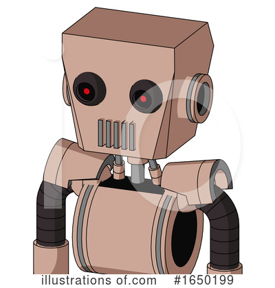Royalty-Free (RF) Robot Clipart Illustration by Leo Blanchette - Stock Sample #1650199