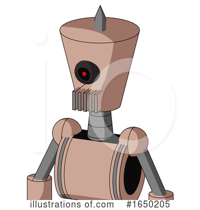 Royalty-Free (RF) Robot Clipart Illustration by Leo Blanchette - Stock Sample #1650205