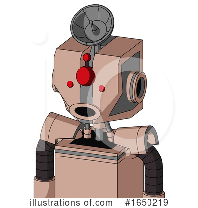 Royalty-Free (RF) Robot Clipart Illustration by Leo Blanchette - Stock Sample #1650219