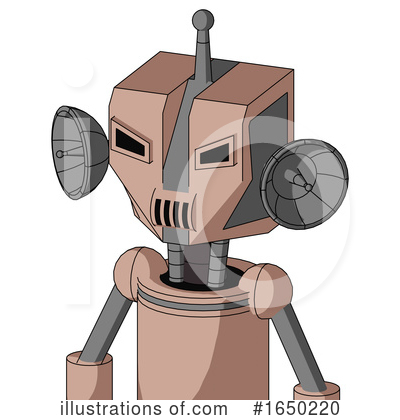 Royalty-Free (RF) Robot Clipart Illustration by Leo Blanchette - Stock Sample #1650220