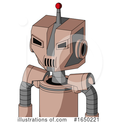 Royalty-Free (RF) Robot Clipart Illustration by Leo Blanchette - Stock Sample #1650221