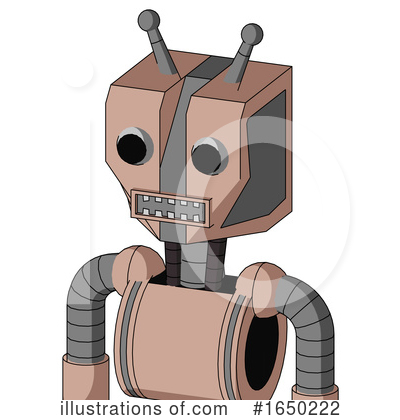 Royalty-Free (RF) Robot Clipart Illustration by Leo Blanchette - Stock Sample #1650222