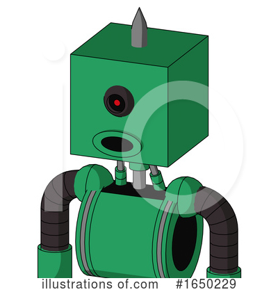 Royalty-Free (RF) Robot Clipart Illustration by Leo Blanchette - Stock Sample #1650229