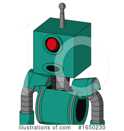Royalty-Free (RF) Robot Clipart Illustration by Leo Blanchette - Stock Sample #1650230