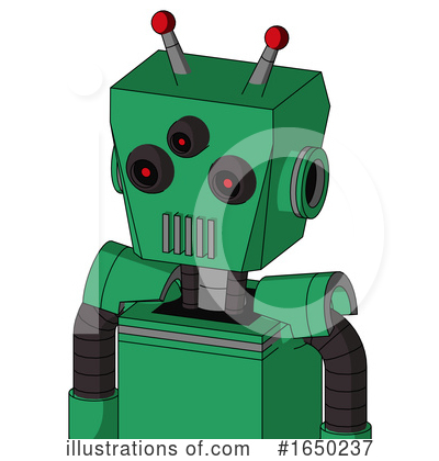 Royalty-Free (RF) Robot Clipart Illustration by Leo Blanchette - Stock Sample #1650237
