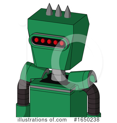 Royalty-Free (RF) Robot Clipart Illustration by Leo Blanchette - Stock Sample #1650238