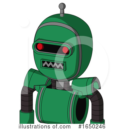 Royalty-Free (RF) Robot Clipart Illustration by Leo Blanchette - Stock Sample #1650246