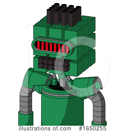 Royalty-Free (RF) Robot Clipart Illustration by Leo Blanchette - Stock Sample #1650255