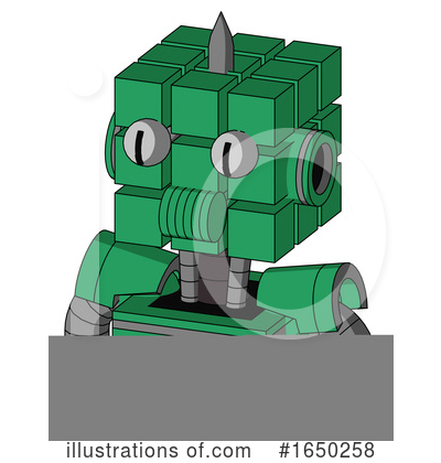Royalty-Free (RF) Robot Clipart Illustration by Leo Blanchette - Stock Sample #1650258