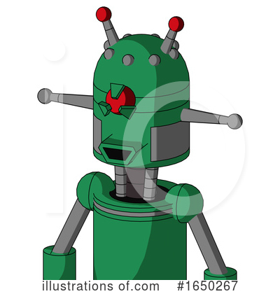 Royalty-Free (RF) Robot Clipart Illustration by Leo Blanchette - Stock Sample #1650267