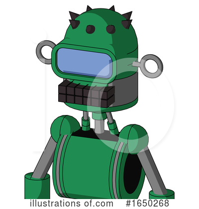 Royalty-Free (RF) Robot Clipart Illustration by Leo Blanchette - Stock Sample #1650268