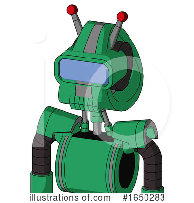 Royalty-Free (RF) Robot Clipart Illustration by Leo Blanchette - Stock Sample #1650283