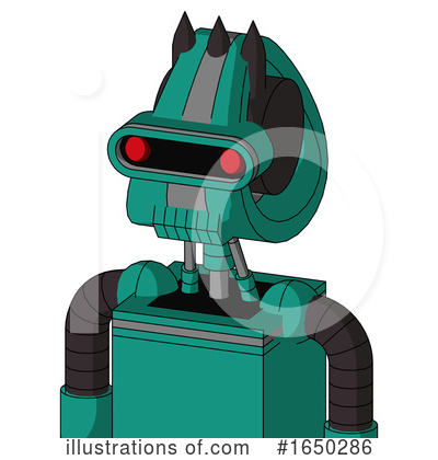 Royalty-Free (RF) Robot Clipart Illustration by Leo Blanchette - Stock Sample #1650286