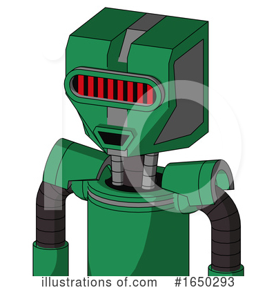 Royalty-Free (RF) Robot Clipart Illustration by Leo Blanchette - Stock Sample #1650293