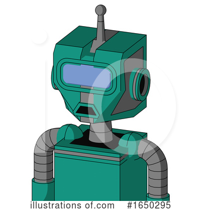 Royalty-Free (RF) Robot Clipart Illustration by Leo Blanchette - Stock Sample #1650295