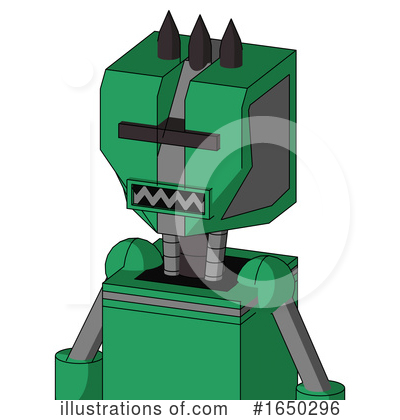 Royalty-Free (RF) Robot Clipart Illustration by Leo Blanchette - Stock Sample #1650296