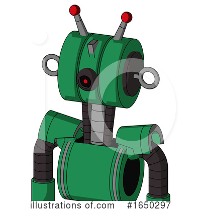 Royalty-Free (RF) Robot Clipart Illustration by Leo Blanchette - Stock Sample #1650297