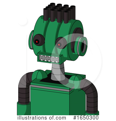 Royalty-Free (RF) Robot Clipart Illustration by Leo Blanchette - Stock Sample #1650300
