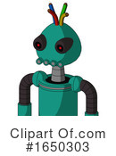 Robot Clipart #1650303 by Leo Blanchette