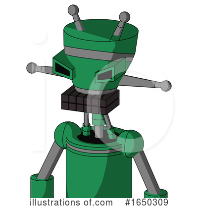 Royalty-Free (RF) Robot Clipart Illustration by Leo Blanchette - Stock Sample #1650309