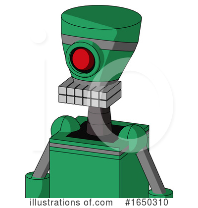 Royalty-Free (RF) Robot Clipart Illustration by Leo Blanchette - Stock Sample #1650310