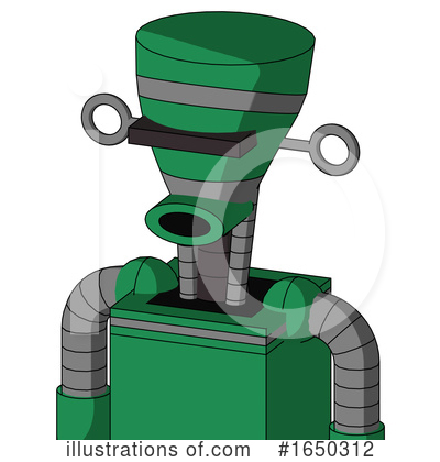 Royalty-Free (RF) Robot Clipart Illustration by Leo Blanchette - Stock Sample #1650312