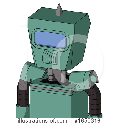 Royalty-Free (RF) Robot Clipart Illustration by Leo Blanchette - Stock Sample #1650316