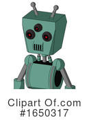 Robot Clipart #1650317 by Leo Blanchette