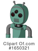 Robot Clipart #1650321 by Leo Blanchette