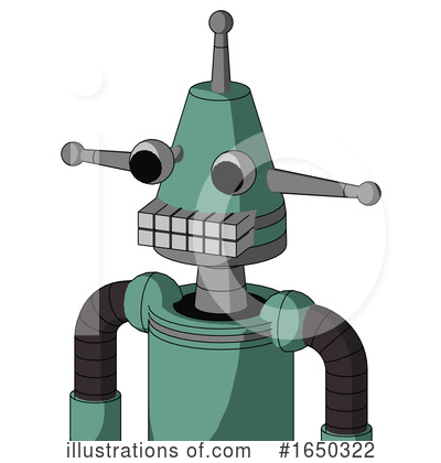 Royalty-Free (RF) Robot Clipart Illustration by Leo Blanchette - Stock Sample #1650322