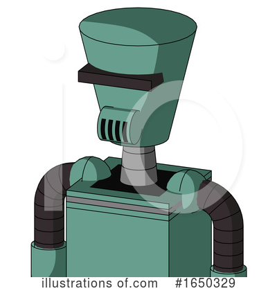 Royalty-Free (RF) Robot Clipart Illustration by Leo Blanchette - Stock Sample #1650329