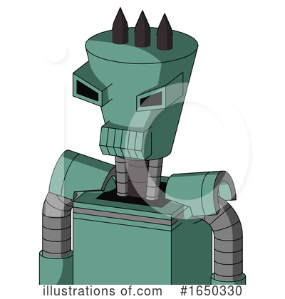 Royalty-Free (RF) Robot Clipart Illustration by Leo Blanchette - Stock Sample #1650330